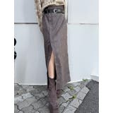 ミックス | ZIPスリットナロースカート | MURUA