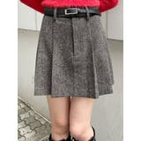 ブラウン | プリーツミニスカート | MURUA