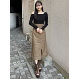 ジップスリットAラインスカート | MURUA | 詳細画像3