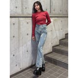 パッチワークフレアデニム | MURUA | 詳細画像41 