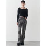 パッチワークフレアデニム | MURUA | 詳細画像43 