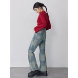 パッチワークフレアデニム | MURUA | 詳細画像5 