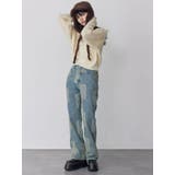 パッチワークフレアデニム | MURUA | 詳細画像7 