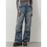 アイスブルー | 2wayカーゴデニム | MURUA