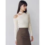 ワンショルテープリブニット | MURUA | 詳細画像10