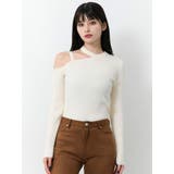 ワンショルテープリブニット | MURUA | 詳細画像12