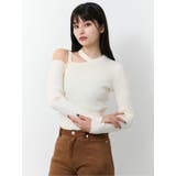 ワンショルテープリブニット | MURUA | 詳細画像13