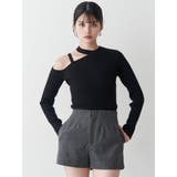 ワンショルテープリブニット | MURUA | 詳細画像17