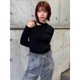 ワンショルテープリブニット | MURUA | 詳細画像24