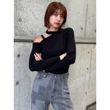 ワンショルテープリブニット | MURUA | 詳細画像25