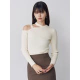 ワンショルテープリブニット | MURUA | 詳細画像4