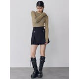 メランジバイカラーリブニット | MURUA | 詳細画像10 