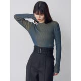 メランジバイカラーリブニット | MURUA | 詳細画像16 