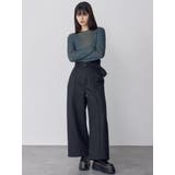 メランジバイカラーリブニット | MURUA | 詳細画像18 