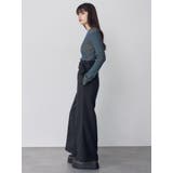 メランジバイカラーリブニット | MURUA | 詳細画像19 