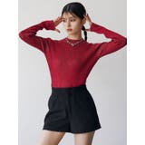 メランジバイカラーリブニット | MURUA | 詳細画像20 