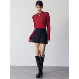 メランジバイカラーリブニット | MURUA | 詳細画像22 