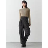 メランジバイカラーリブニット | MURUA | 詳細画像32 