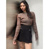 メランジバイカラーリブニット | MURUA | 詳細画像45 