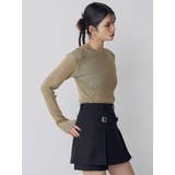 メランジバイカラーリブニット | MURUA | 詳細画像8 