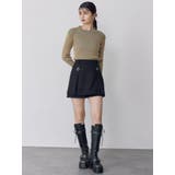 メランジバイカラーリブニット | MURUA | 詳細画像9 