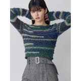 グリーン | ミックスエレメントニット | MURUA