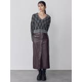 アーガイルシャギーポロニット | MURUA | 詳細画像12 