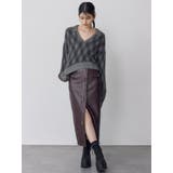 アーガイルシャギーポロニット | MURUA | 詳細画像13 