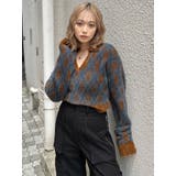 アーガイルシャギーポロニット | MURUA | 詳細画像15 