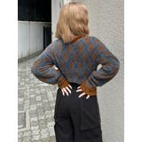 アーガイルシャギーポロニット | MURUA | 詳細画像17 