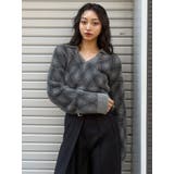 アーガイルシャギーポロニット | MURUA | 詳細画像19 