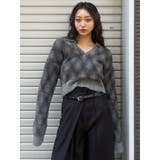 アーガイルシャギーポロニット | MURUA | 詳細画像21 