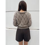 アーガイルシャギーポロニット | MURUA | 詳細画像26 