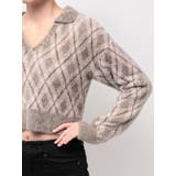 アーガイルシャギーポロニット | MURUA | 詳細画像32 