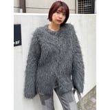 ウェーブシャギーボリュームニット | MURUA | 詳細画像32 