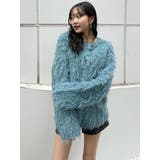 ウェーブシャギーボリュームニット | MURUA | 詳細画像37 