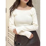 ホワイト | ベーシックリブニット | MURUA