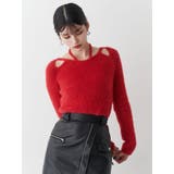 ミニシャギーカットアウトニット | MURUA | 詳細画像3