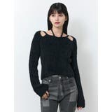 ミニシャギーカットアウトニット | MURUA | 詳細画像9