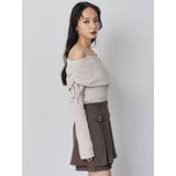 モールヤーンオフショルニット | MURUA | 詳細画像11 