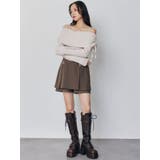 モールヤーンオフショルニット | MURUA | 詳細画像12 