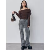 モールヤーンオフショルニット | MURUA | 詳細画像9 