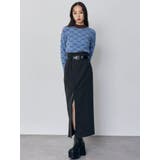 モノグラムバイカラーニット | MURUA | 詳細画像14 