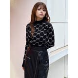 モノグラムバイカラーニット | MURUA | 詳細画像29 