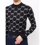 モノグラムバイカラーニット | MURUA | 詳細画像43 