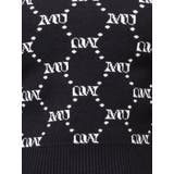 モノグラムバイカラーニット | MURUA | 詳細画像50 