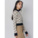 モノグラムバイカラーニット | MURUA | 詳細画像8 