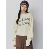 ミニシャギーロゴニット | MURUA | 詳細画像11 