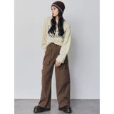 ミニシャギーロゴニット | MURUA | 詳細画像13 