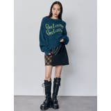 ミニシャギーロゴニット | MURUA | 詳細画像21 